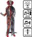 Boland - Decoratie Clown Butcher - Horror - Licht, Geluid & Beweging - Geluidsensor - Spookhuis - Trick or Treat