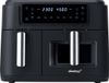 Steba HF9500 DUO dubbele airfryer - 2400 Watt - 6 liter & 3.5 liter - timer - PFAS vrij