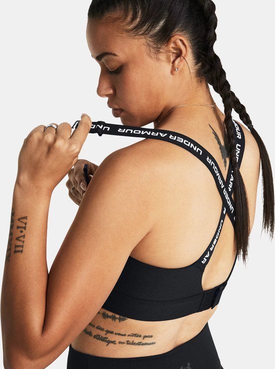 Under Armour UA Infinity High 2.0 Bra Dames Sportbeha - Zwart - Maat S D-DD