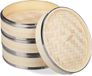 Merkloos Relaxdays Traditionele bamboe stomer - 23x24 cm