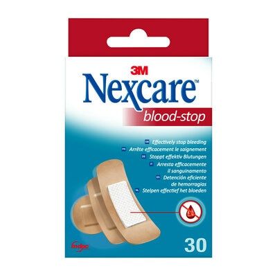 Nexcare Bloedstelpende Pleisters Assorti - 30 stuks