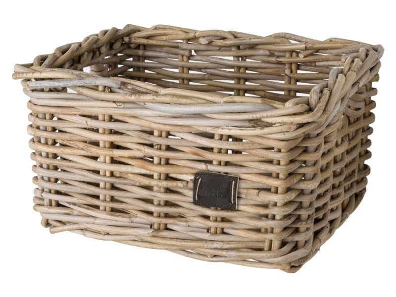 Fastrider Zeno Rotan Fietsmand - Naturel - 8L - Handgemaakt