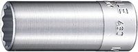 Stahlwille 460 A 5/16 02620020 Dubbel zeskant Dopsleutelinzetstuk 5/16 3/8 (10 mm)