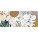 Papier peint panoramique fleurs 130 cm x 55 cm