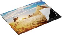Chefcare Inductie Beschermer Egyptische Piramides 75x50cm - Multicolor