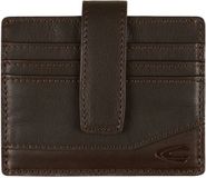 camel active Leren Kaarthoes Stone Card Wallet Brown Donkerbruin