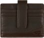 camel active Leren Kaarthoes Stone Card Wallet Brown Donkerbruin