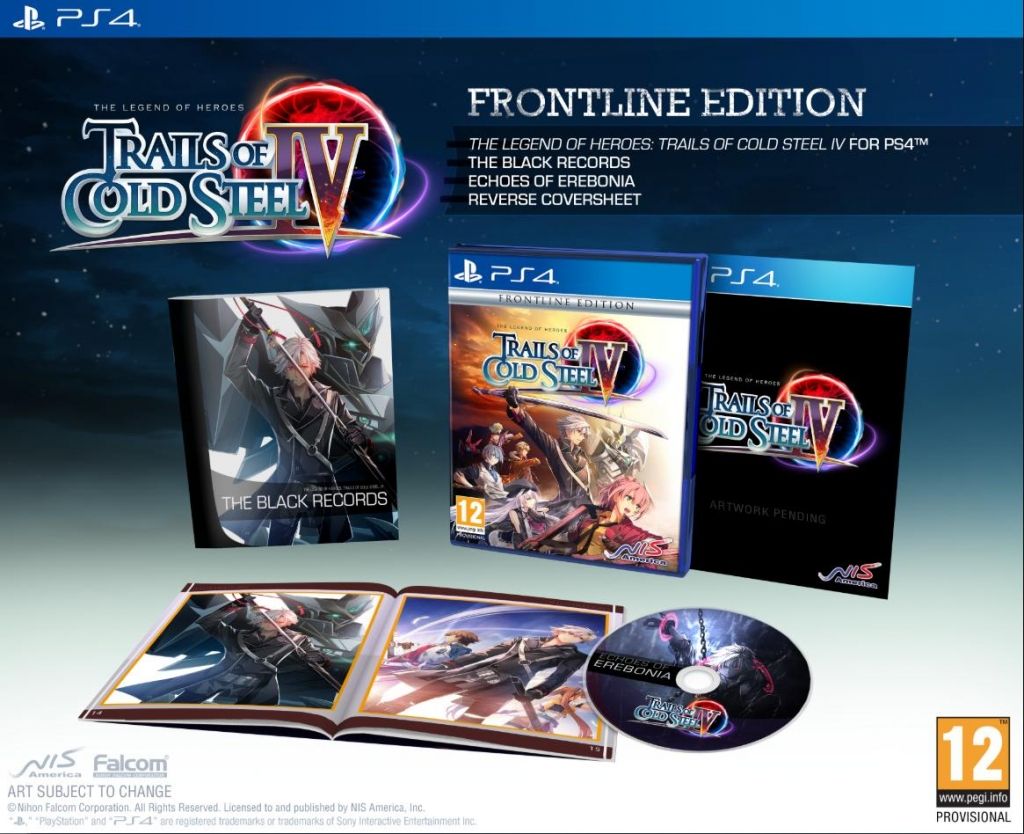 NIS Trails of Cold Steel IV Frontline Edition - PlayStation 4