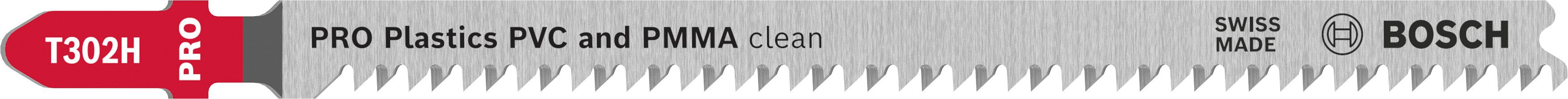 Bosch Accessoires Bosch Decoupeerzaagblad T302 H Clean for PVC 3x
