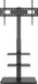 VDD Gaming TV-standaard met legplanken - draaibaar - 37 inch tot 75 inch