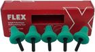 FLEX PK-G 35 HEX VE5 Polishing Cone for FLEX PXE80 - Green - Hard 5-PACK