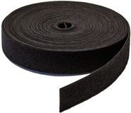 Allteq - Klittenband - Kabelbinder - 13mm breed - Zwart - 5 meter