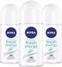 NIVEA Déodorant Roll-on Fresh Energy 3 x 50 ml