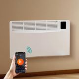 EMKE Smart elektrische verwarming, 2000 W, convectorverwarming, elektrisch met wifi & app-bediening, elektrische radiator, energiebesparend, staand apparaat of wandmontage