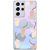 ERT GROUP mobiel telefoonhoesje voor Samsung S21 ULTRA origineel en officieel erkend Babaco patroon Cats 015