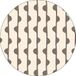 Bonateks Ronde digitaal bedrukte muismat, antislip onderkant, voor kantoor en thuis, diameter: 22 cm