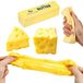Jouets anti-stress fromage beurre squishy - Set van 3 - Fromage et beurre squishy - Jouet à presser souple - Balle anti-stress