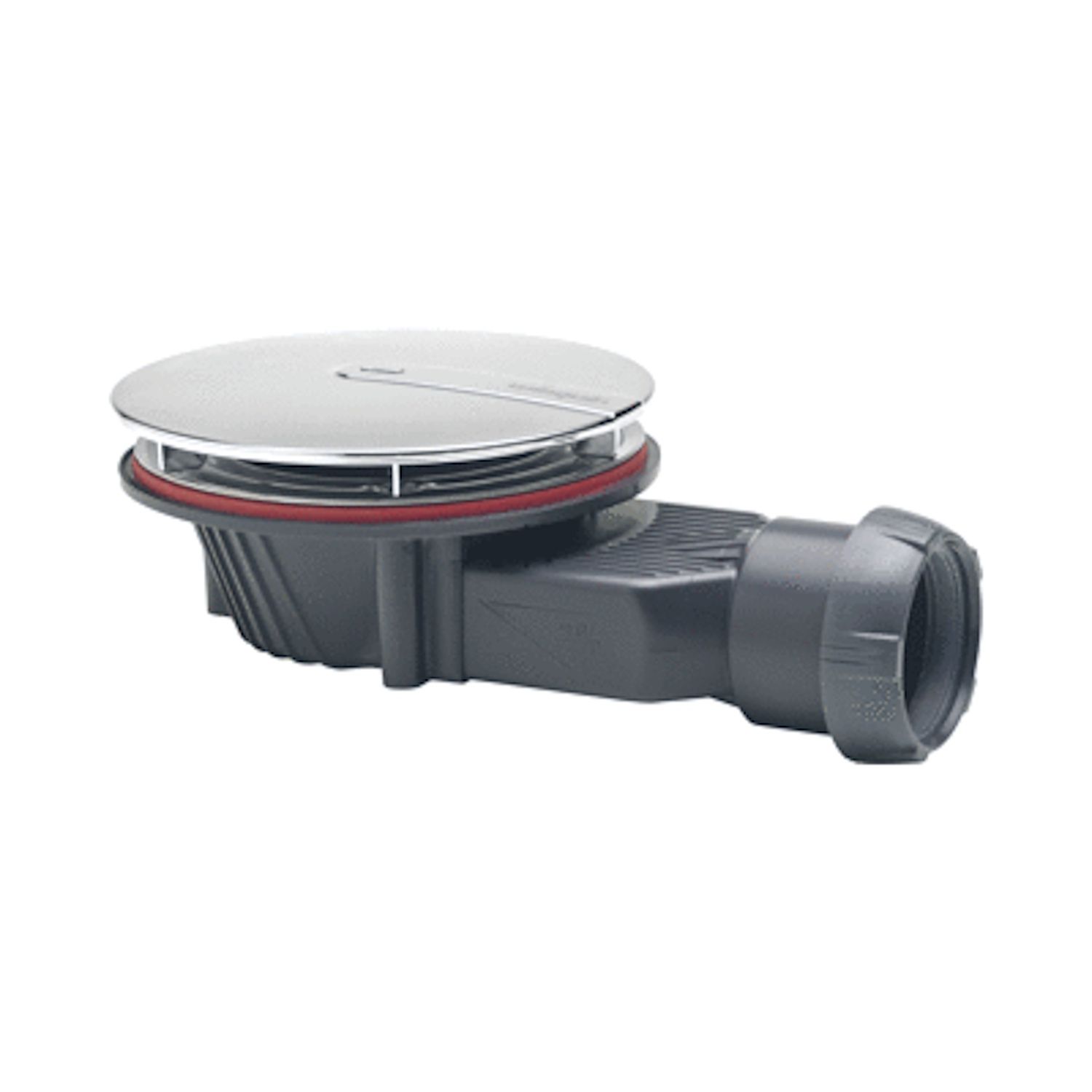 Wirquin Slim+ doucheafvoerplug Ø90mm d40 verchroomd