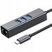 Adaptateur Ethernet USB-C Co2 Hub Lan USB Carte réseau Gigabit RJ45