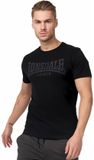 Lonsdale T-Shirt Logo Kai Regular Fit Zwart Katoen Heren XL