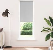 Maison Exclusive - Store occultant, gris clair, 75x210 cm