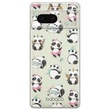 ERT GROUP mobiel telefoonhoesje voor Google PIXEL 7 origineel en officieel erkend Babaco patroon Panda 008 optimaal aangepast aan de vorm van de mobiele telefoon, gedeeltelijk bedrukt