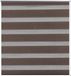 vidaXL Zebra rolgordijn 70,9 x 120 cm stofbreedte 66,7 cm koffiebruin