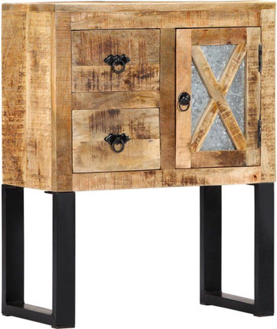 vidaXL Dressoir 60x30x76 cm massief mangohout