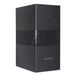 VulTech VCO-A1759-N PC-behuizing ATX Mid Tower van SPCC staal, type C, USB 3.0, ventilator 120 mm inbegrepen, zonder voeding, zwart