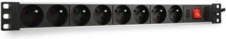 WP Schuko 19" 8 Way Multi-socket Adapter WP WPN-PDU-G01-08