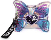 Oh Karactermania Oh My Pop! Wings Oval Wallet Silver