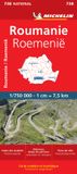 Roumanie 62Damrak National- Romania 1:750.000