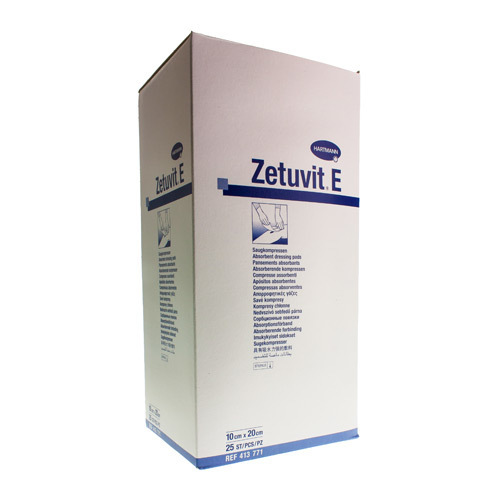 Zetuvit E 10X20 Cm Ster 413771 25Stuk