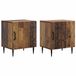 vidaXL Nachtkastje Oud hout 43 x 34,5 x 50 cm