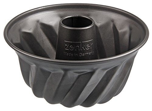 Zenker "Special Mini" Mini Kugelhopf Blik, roestvrij staal, zwart, 18,5 x 11,5 cm