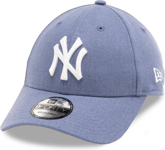 New Era New York Yankees Linen Blue 9FORTY Adjustable Cap