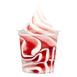Domini Sundae aardbeiensaus softijscup (12x 140 ml)