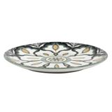 HOME DECO FACTORY Green Mandala Plate D19 cm