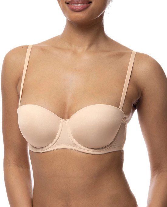 Dorina BH Beugel - T-shirt BH licht gevuld - 85B - Beige