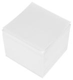 Kangaro Notitieblaadjes voor notitieblaadjesbox 9x9x9cm wit rompen 700 vellen