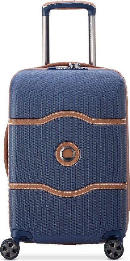 DELSEY PARIS Chatelet Air 2.0 4DR Cabin Trolley 55 cm Navy Blue