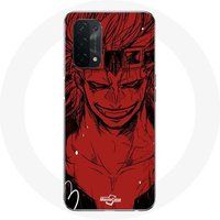 Maniacase Etui voor Oppo A74 5G Animation Series Kid One Piece Concept Red