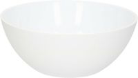 PlasticForte Dessert en serveer schaaltjes / kommetjes - 950 ml - wit - kunststof - rond - 17 x 7 cm