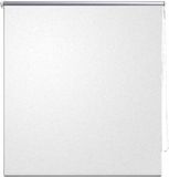vidaXL Rolgordijn verduisterend 44,4 x 100 cm stofbreedte 40 cm wit