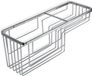 TATAY Hangend Doucherek 2 Niveaus met 20x13x59 cm en 100% Roestvrij