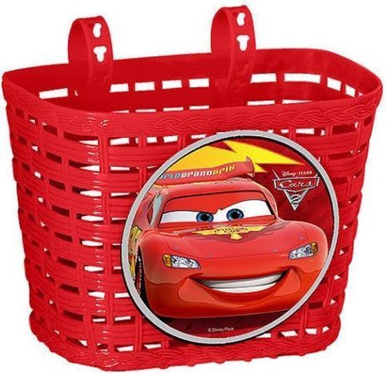 Disney Fietsmand Cars Rood 4 Liter