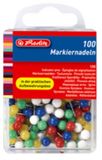 Herlitz Gekleurde markeringspunaises van formaat 6