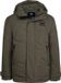 Petrol Industries Jongens Parka Jas - Hooded parka - 100% polyester - Rits met drukknopen, zijzakken - Grijs - Maat 104