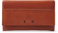 dR Amsterdam damesportemonnee - Luxe Lederen Portefeuille met RFID-bescherming - Stijlvol en Veilig voor al je Betalingsbehoeften - 93159 Camel