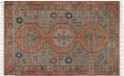 LOBERON Vloerkleed Exeter oranje/blauw